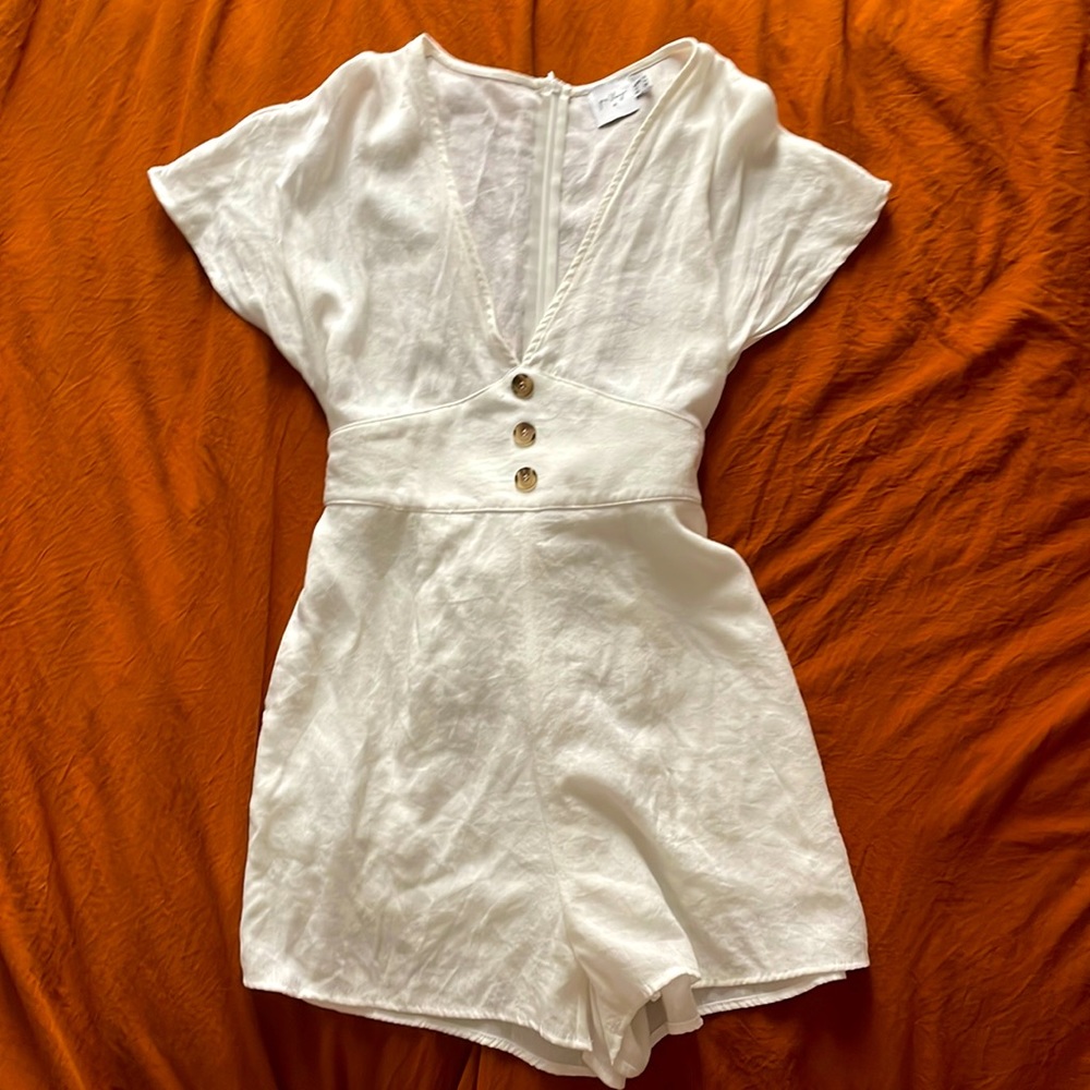 Princess Polly white romper